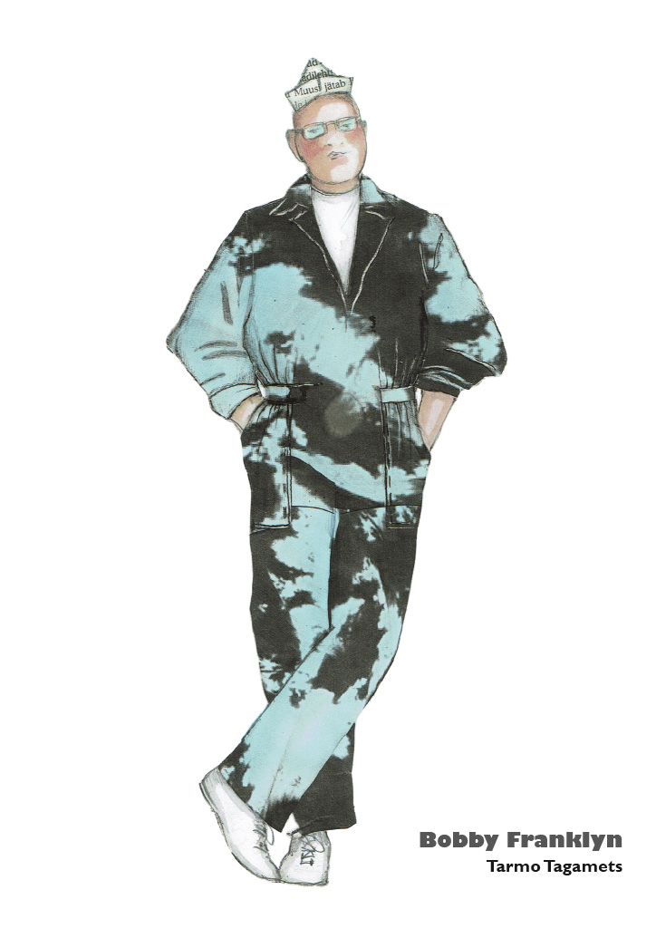 Oi, Johnny costume sketch