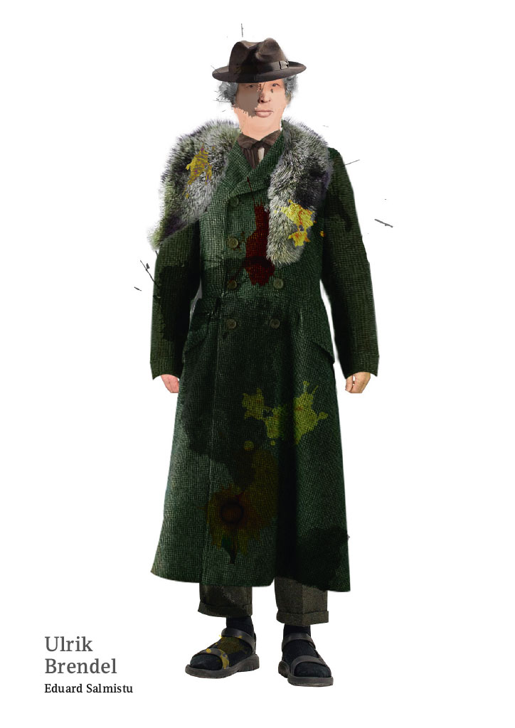 Rosmersholm costume sketch